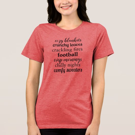 T-shirt En Tri-matière Chute des choses T Chemise (Recto)