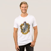 T-shirt En Tri-matière Cimier de Hufflepuff (Recto plein)