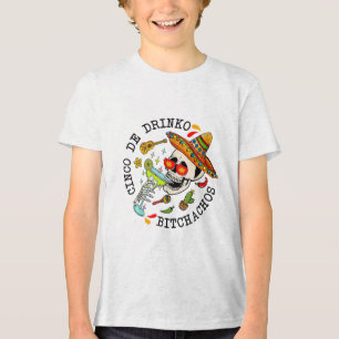 T-shirt En Tri-matière Cinco De Drinko Achos Funny Cinco De Mayo Mexicain
