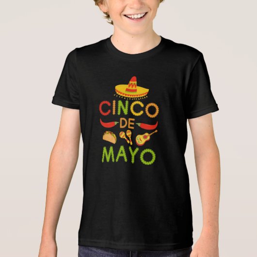 T-shirt En Tri-matière Cinco de Mayo (Recto)
