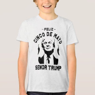 T-shirt En Tri-matière Cinco De Mayo Trump Shirt Feliz Cinco De Mayo Seno
