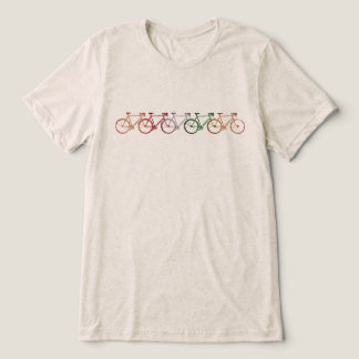 T-shirt En Tri-matière Cinq vélos simples et cool