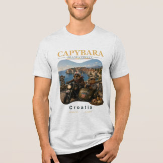 T-shirt En Tri-matière Circuit Grand Capybara – Aventure côtière en Croat