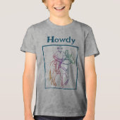 T-shirt En Tri-matière CISV Austin Howdy Cowboy (Recto)