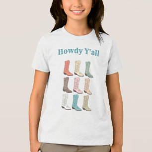 T-shirt En Tri-matière CISV Austin Howdy Kid's (Garçons/Filles)