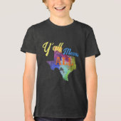 T-shirt En Tri-matière CISV Austin "Y'all Means All" Enfant (Recto)