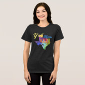 T-shirt En Tri-matière CISV Austin "Y'all Means All" Femmes (Recto plein)