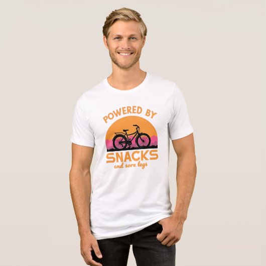 T-shirt En Tri-matière Citation à vélo pour aventures amusantes pour les  (Recto plein)