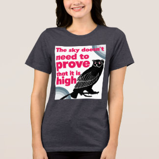 T-shirt En Tri-matière Citation d’estime de soi : Vous n’avez pas besoin