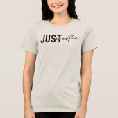 T-shirt En Tri-matière Citation d'affirmation calmante Il suffit de respi (Recto)