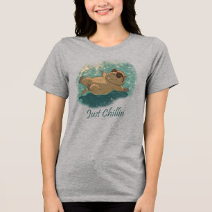 T-shirt En Tri-matière Citation de capybara amusant de style aquarelle ju