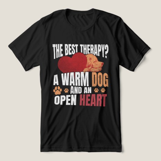 T-shirt En Tri-matière Citation de chien Inspirational pour Amoureux des  (Design Recto)