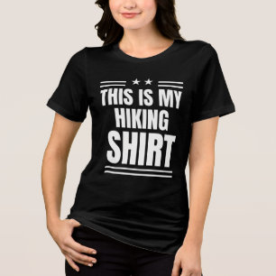 T-shirt En Tri-matière Citation drôle de randonneur C'est ma chemise de r
