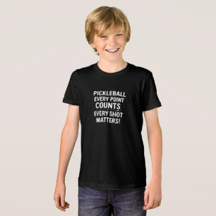 T-shirt En Tri-matière Citation Motivationnelle Pickleball