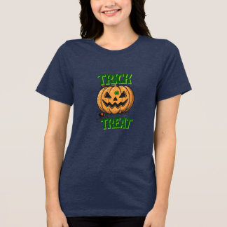 T-shirt En Tri-matière Citrouille d'Halloween