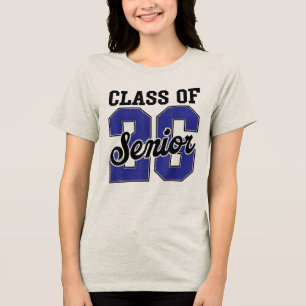T-shirt En Tri-matière Classe de 2026 Terminale 2026 Premier Jour d'École