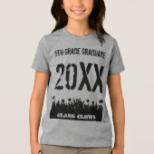 T-shirt En Tri-matière Classe de 5e année (Recto)