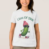 T-shirt En Tri-matière Classe Personnalisée De 2030 (Recto)