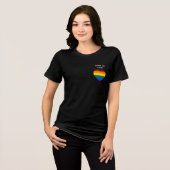 T-shirt En Tri-matière Classic Rainbow Pride Tee (Recto plein)