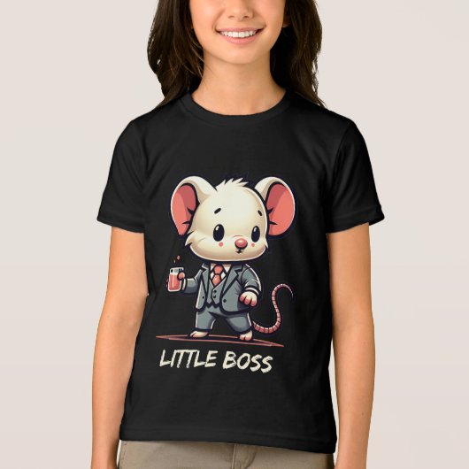 T-shirt En Tri-matière Classy Mouse in Suit (Recto)