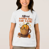 T-shirt En Tri-matière Club de fans de épices citrouilles (Recto)