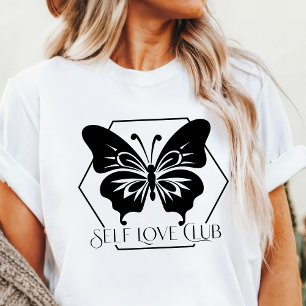 T-shirt En Tri-matière Club de l'amour de soi bohème Papillon d'autonomis