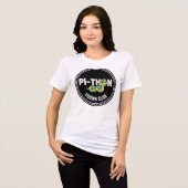 T-shirt En Tri-matière Club de programmation Python Programmeur (Recto plein)