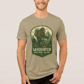 T-shirt En Tri-matière Club de Randonnées Sasquatch (Recto)