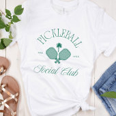 T-shirt En Tri-matière Club Social Femmes de Pickleball