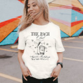 T-shirt En Tri-matière Cocktails Club Bachelorette Party Noir