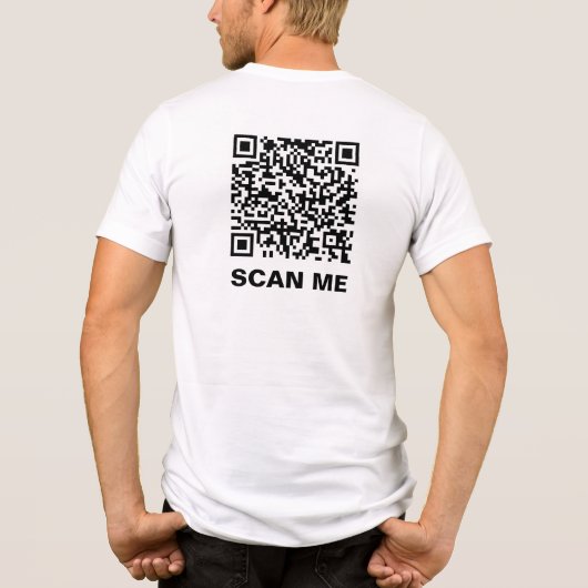 T-shirt En Tri-matière Code QR Rick Roll (Verso)