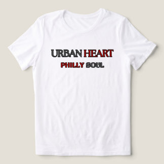 T-shirt En Tri-matière COEUR DE PHILADELPHIE URBAN HEART Gris rouge Femme