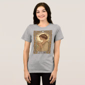 T-shirt En Tri-matière Coffee Lover And Nature Art Nouveau Illustration (Recto plein)