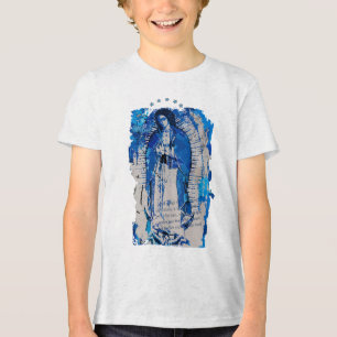 T-shirt En Tri-matière Collage de Notre-Dame de Guadalupe