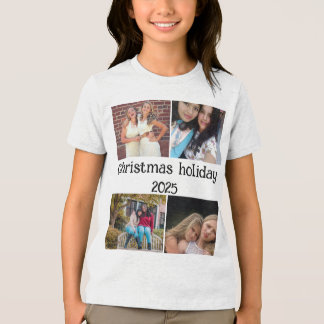 T-shirt En Tri-matière COLlAGE PHOTO PERSONNALISÉ NOËL 4