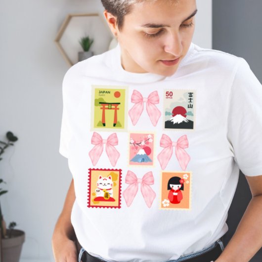 T-shirt En Tri-matière Collection Spirit of Japan Coquette