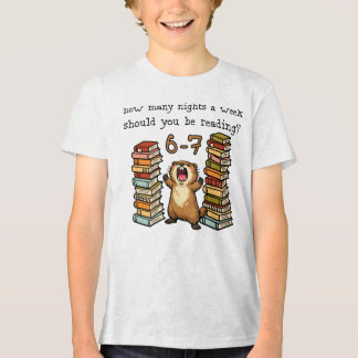 T-shirt En Tri-matière Combien de Soirs Par Semaine Devriez-Vous Lire 6-7