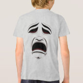 T-shirt En Tri-matière Comédie Et Tragédie Théâtre Masques Visages (Verso)