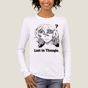 T-shirt En Tri-matière Comic linart Lost in Thought