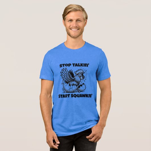 T-shirt En Tri-matière Commencer la section Squawking v1 (Recto plein)