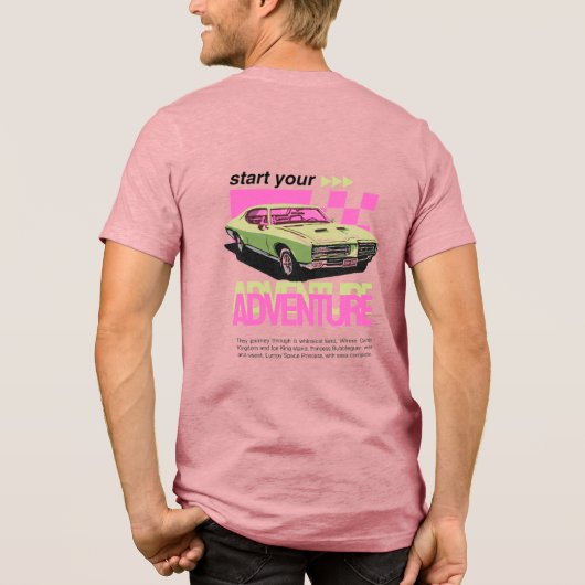 T-shirt En Tri-matière Commencez votre T-shirt aventure (Verso)