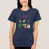 T-shirt En Tri-matière Comment mon bébé me voit (Recto)