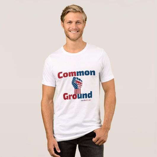 T-shirt En Tri-matière 🌿 Common Ground Collection (Recto plein)