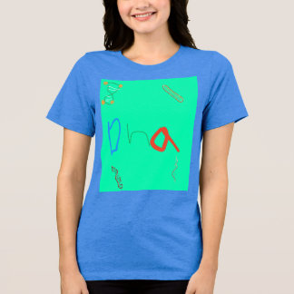 T-shirt En Tri-matière Conception Abstraite de l'ADN Idéal pour les ensei