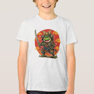 T-shirt En Tri-matière Conception d'animal de guerrier de samouraï de gre
