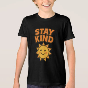 T-shirt En Tri-matière Conception de devis positive Sun Retro pour rester