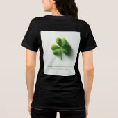 T-SHIRT EN TRI-MATIÈRE CONCEPTION DE LA JOURNÉE DE ST.PATRICK (Verso)