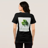 T-SHIRT EN TRI-MATIÈRE CONCEPTION DE LA JOURNÉE DE ST.PATRICK (Verso intégral)