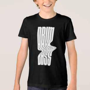 T-shirt En Tri-matière conception de logo gras drum and bass