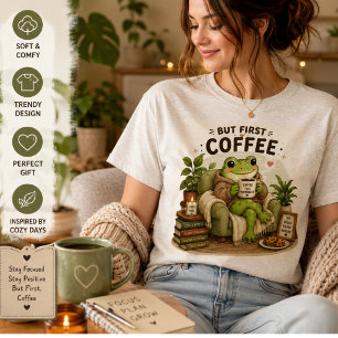 T-shirt En Tri-matière Conception de motivation d'étude de grenouille mig